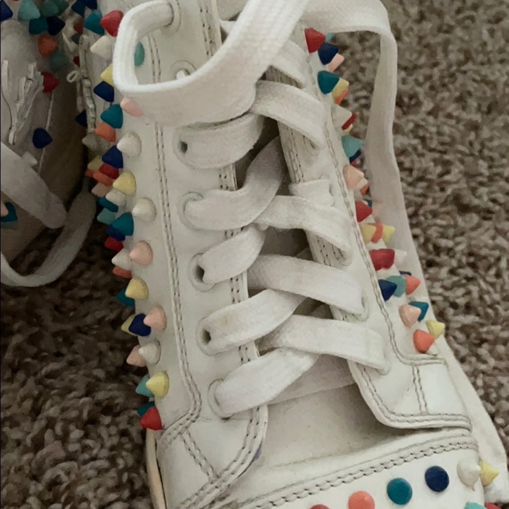 Christian Louboutin orlato flat high-top sneaker - Picture 5 of 7
